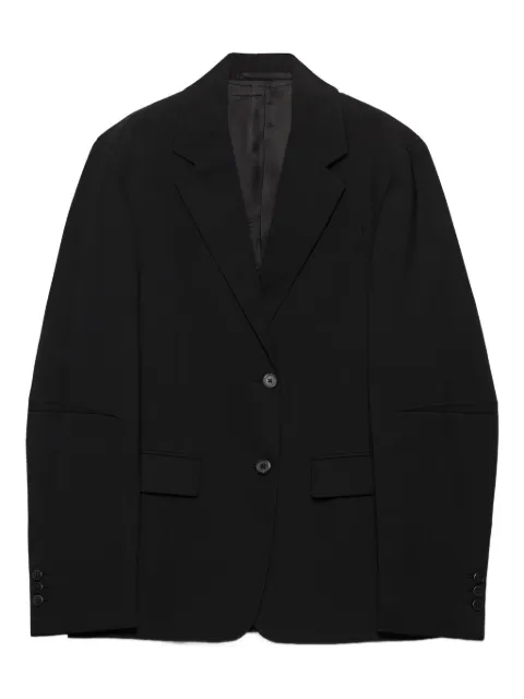 Prada notch-lapel wool blazer