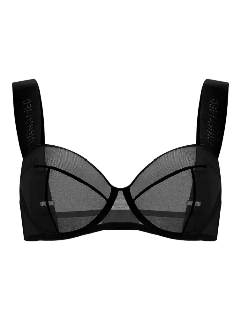 Zhilyova The Unnamed 9 mesh-panelled bra