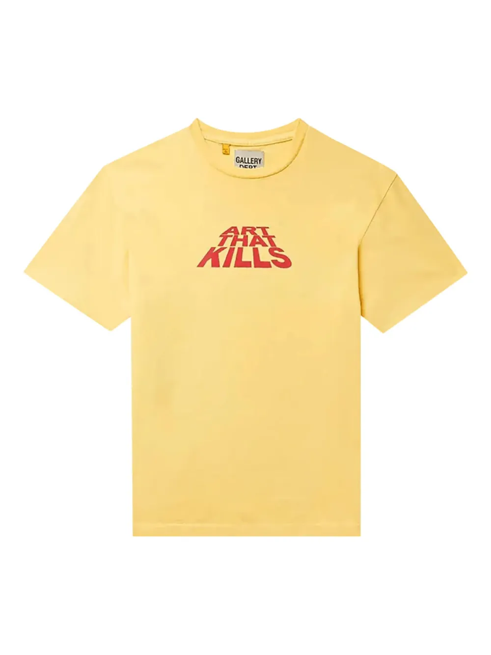 slogan-print T-shirt