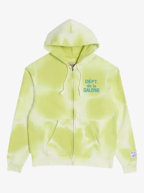 GALLERY DEPT. logo-print zip-up hoodie