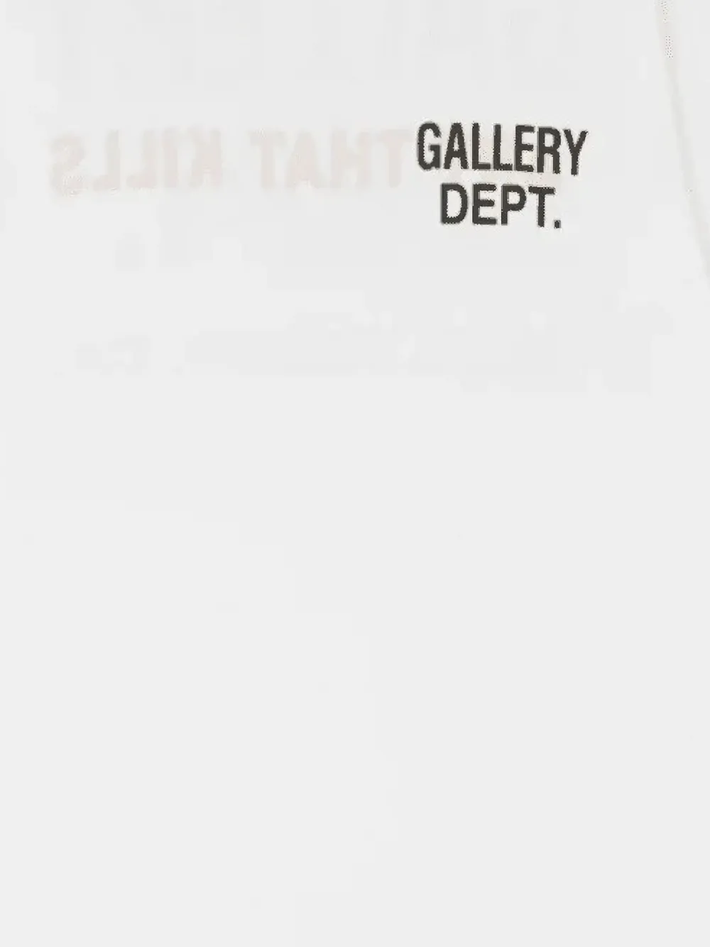 GALLERY DEPT. reversible long-sleeve T-shirt Wit