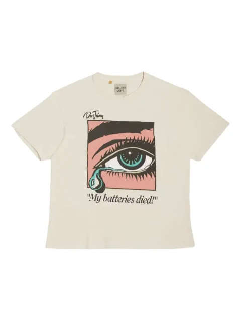 GALLERY DEPT. Dead Batteries graphic-print T-shirt