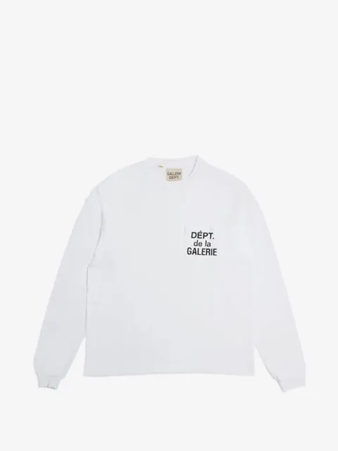 GALLERY DEPT. playera De La Galerie manga larga