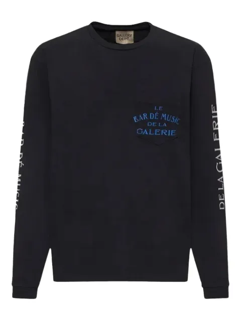 GALLERY DEPT.  Music Bar long-sleeve T-shirt