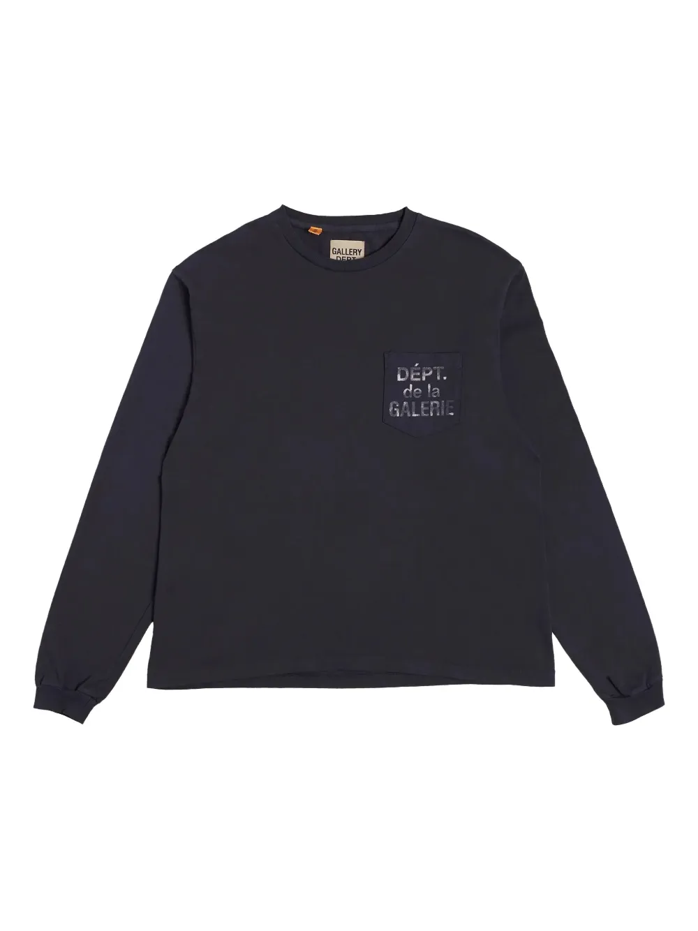 pocket long-sleeve T-shirt