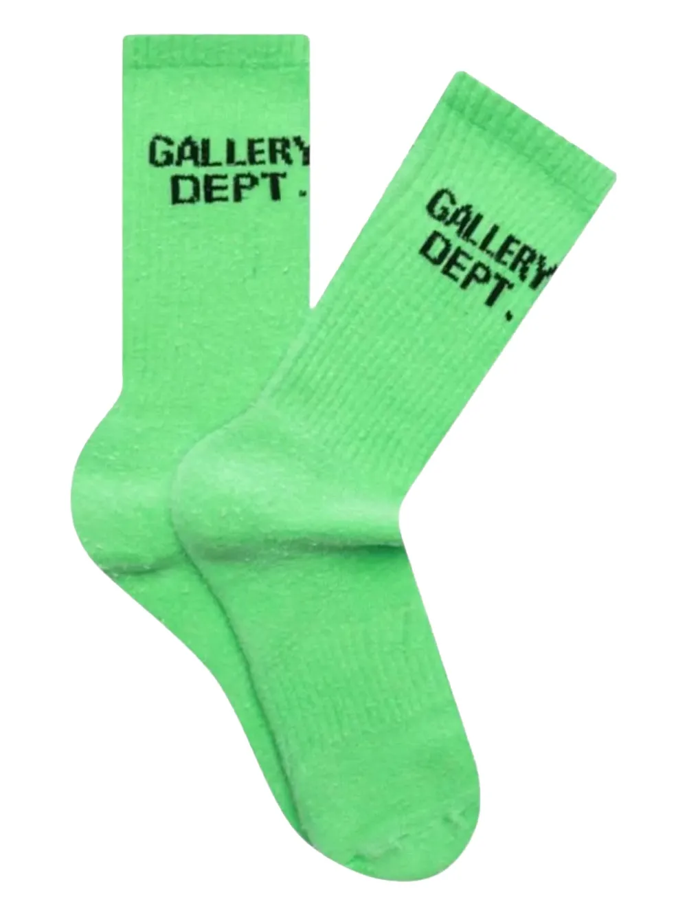 logo-embroidered socks