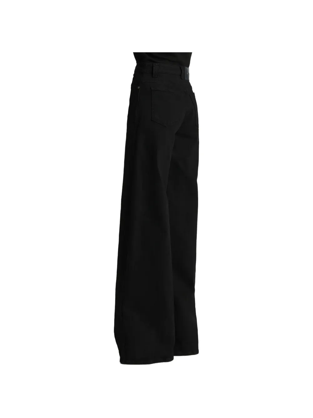 KHAITE Dane jeans Zwart