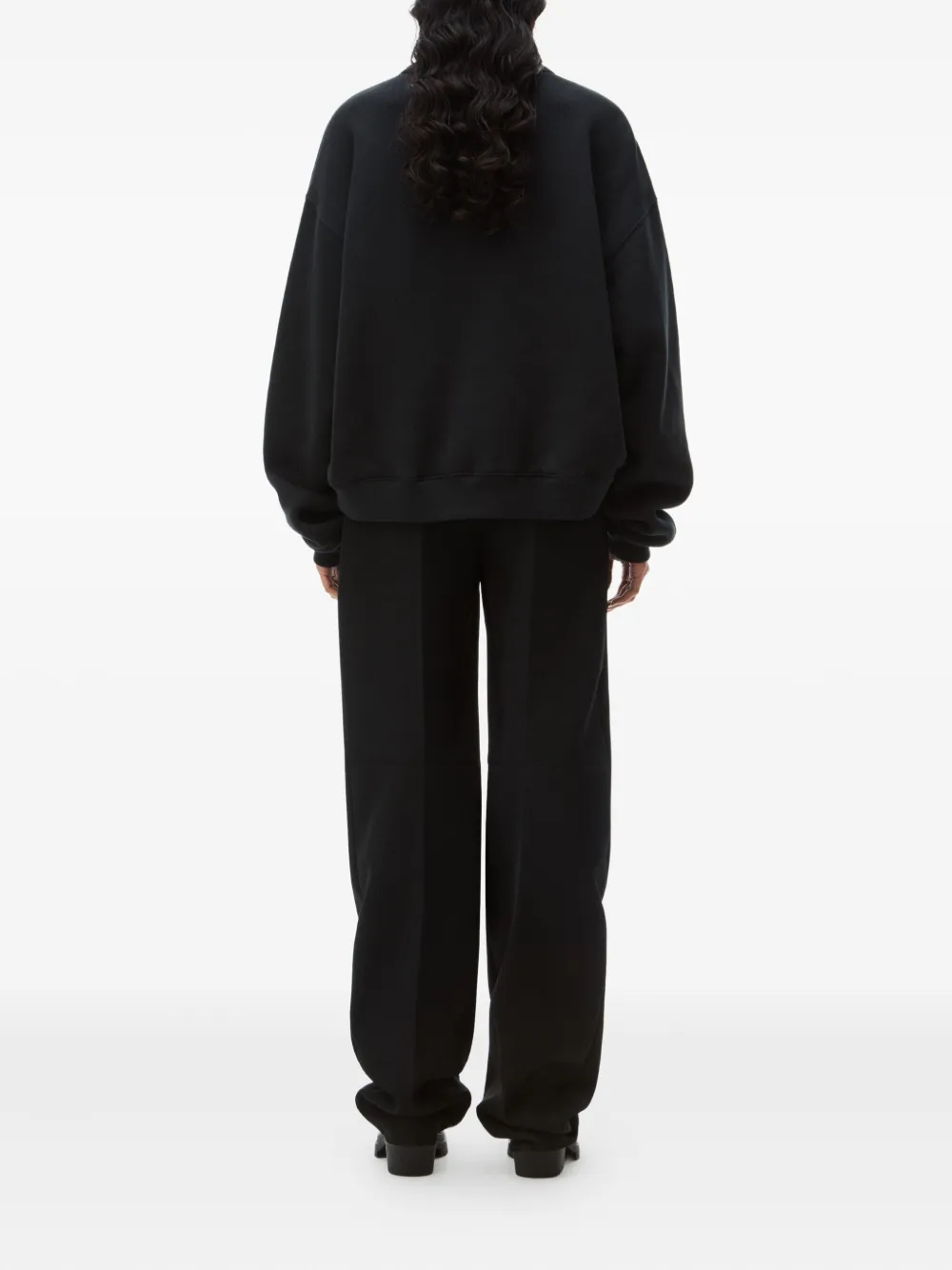 Alexander Wang logo-print crew-neck sweater | Sweatshirts | Image 2