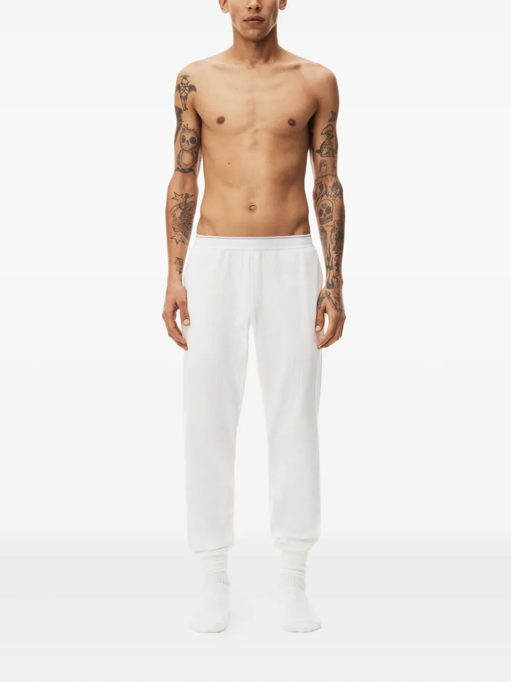 Alexander Wang Waffle elasticated-waist track pants | Sweatpants | Image 2