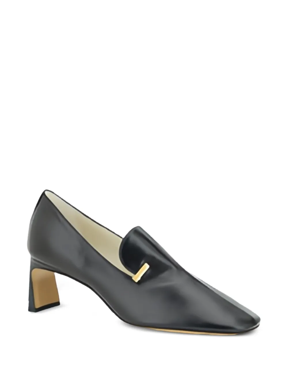 Phoebe Philo 60mm Club metallic-detail loafers | Image 2
