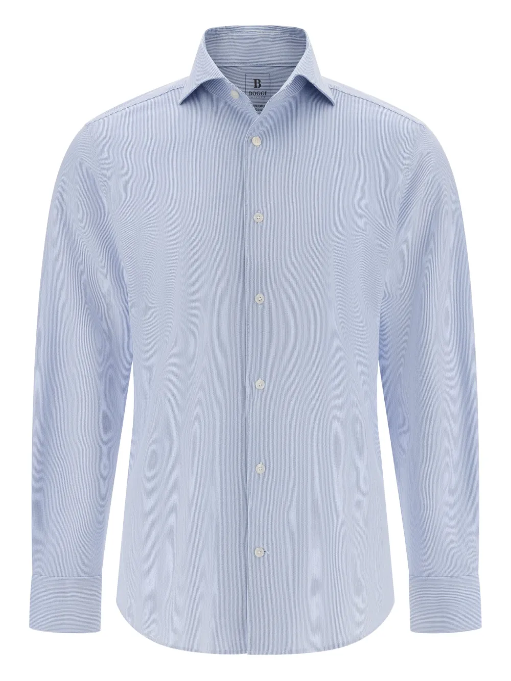 striped long-sleeve shirt