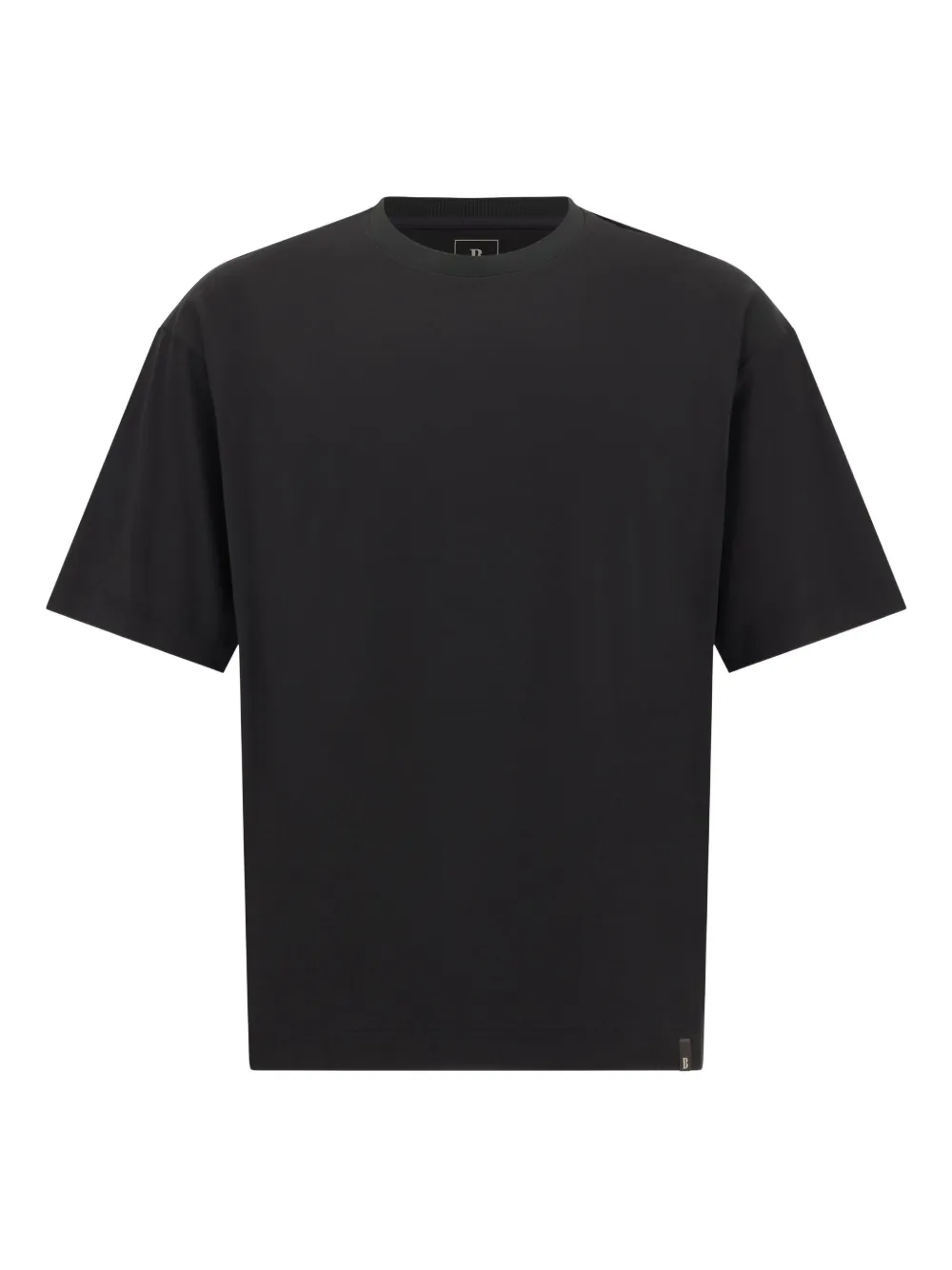Boggi Milano High-Performance short-sleeve T-shirt | Black | Image 1