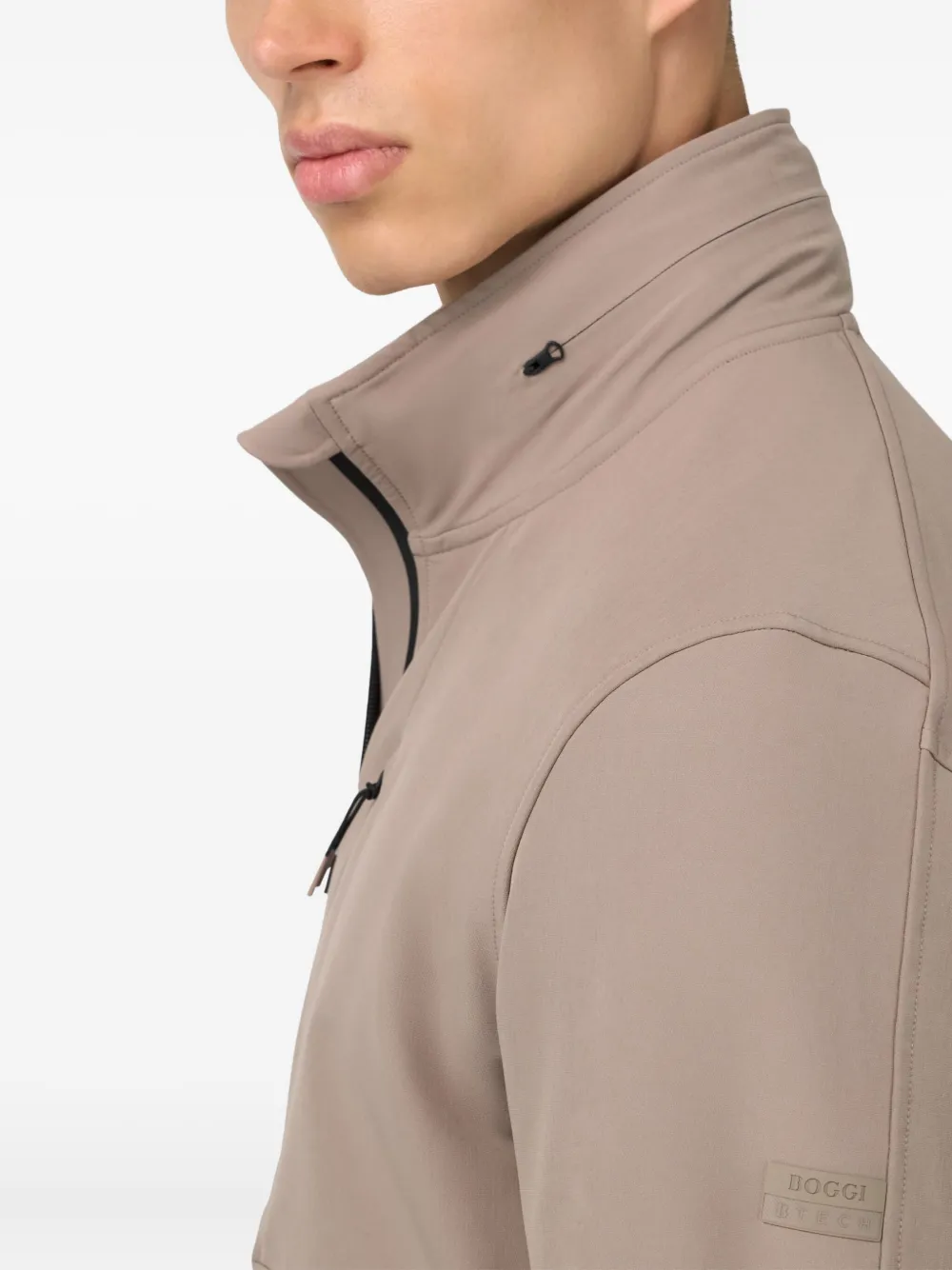 Boggi Milano B-Tech stretch gewatteerd windjack Beige
