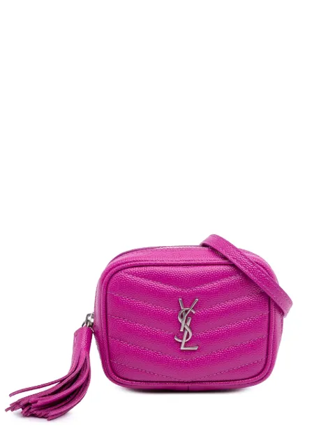 Saint Laurent Pre-Owned 2020 Baby Matelasse Grain De Poudre Monogram Lou Camera Bag crossbody bag