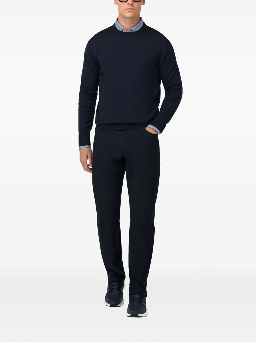 Boggi Milano crew-neck jumper | Knitted Sweaters | Image 2