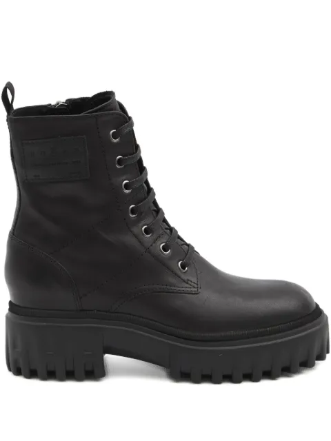 Hogan 20mm lace-up platform boots