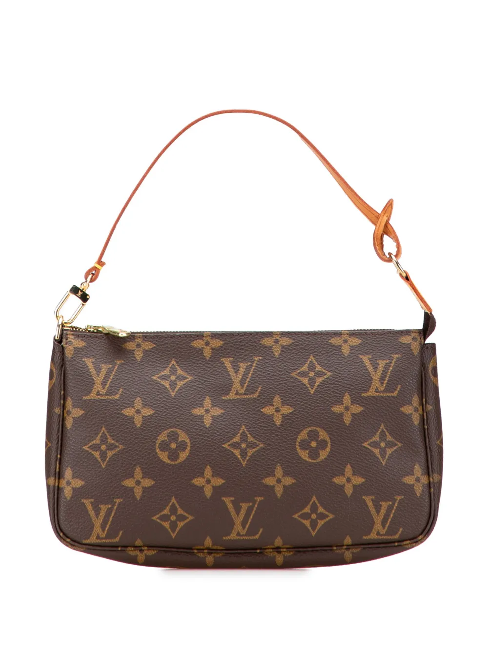 Louis Vuitton Pre-Owned 1998 モノグラム ポシェット アクセソワール ショルダーバッグ - ブラウン Louis Vuitton Pre-Owned 1998 モノグラム ポシェット アクセソワール ショルダーバッグ - ブラウン