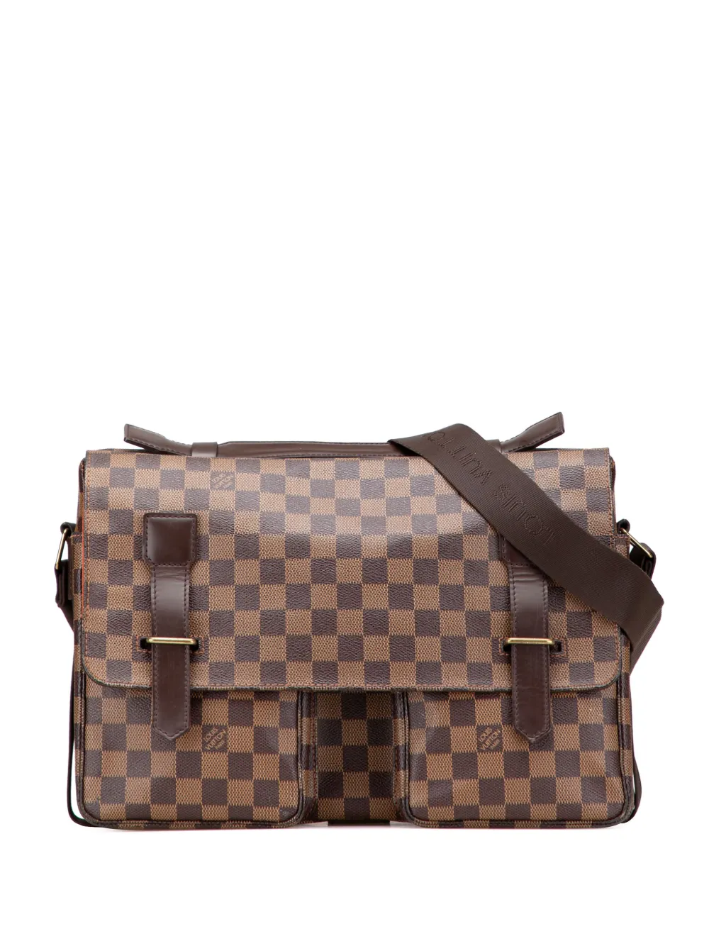 Louis Vuitton Pre-Owned 2005 Damier Ebene Broadway satchel | Brown | Image 1