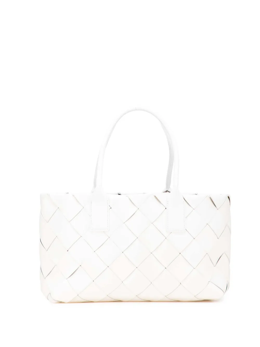 Bottega Veneta Pre-Owned 2021-2025 Small Lambskin Intrecciato Cabat Bottega Veneta Pre-Owned 2021-2025 Small Lambskin Intrecciato Cabat