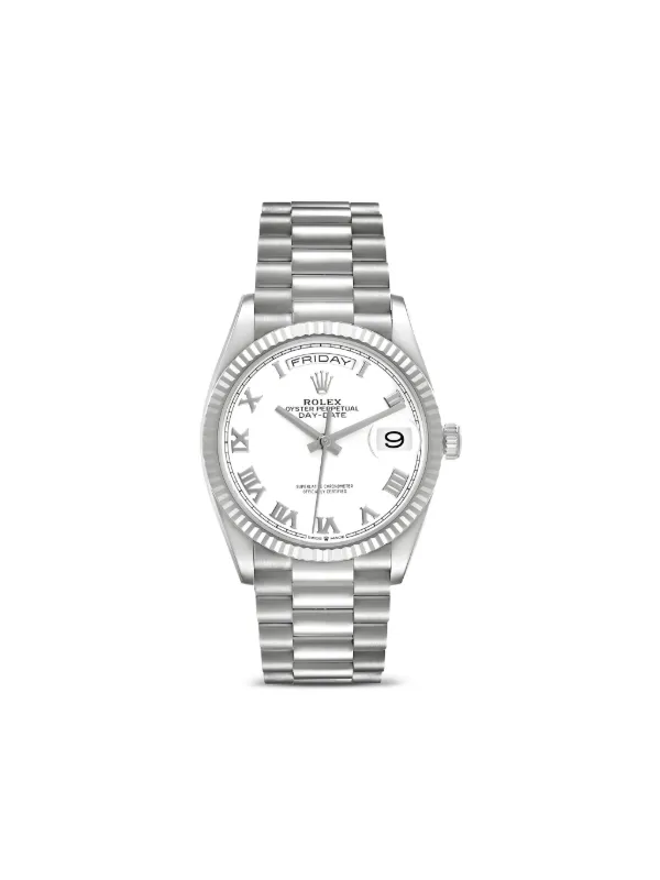 NH36デイデイト ホワイトダイヤル Rolex デイデイト 36mm | ホワイト | FARFETCH JP