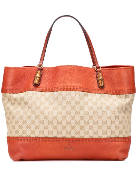 Gucci Pre-Owned 2000-2015 Large GG Canvas Laidback Crafty tote bag