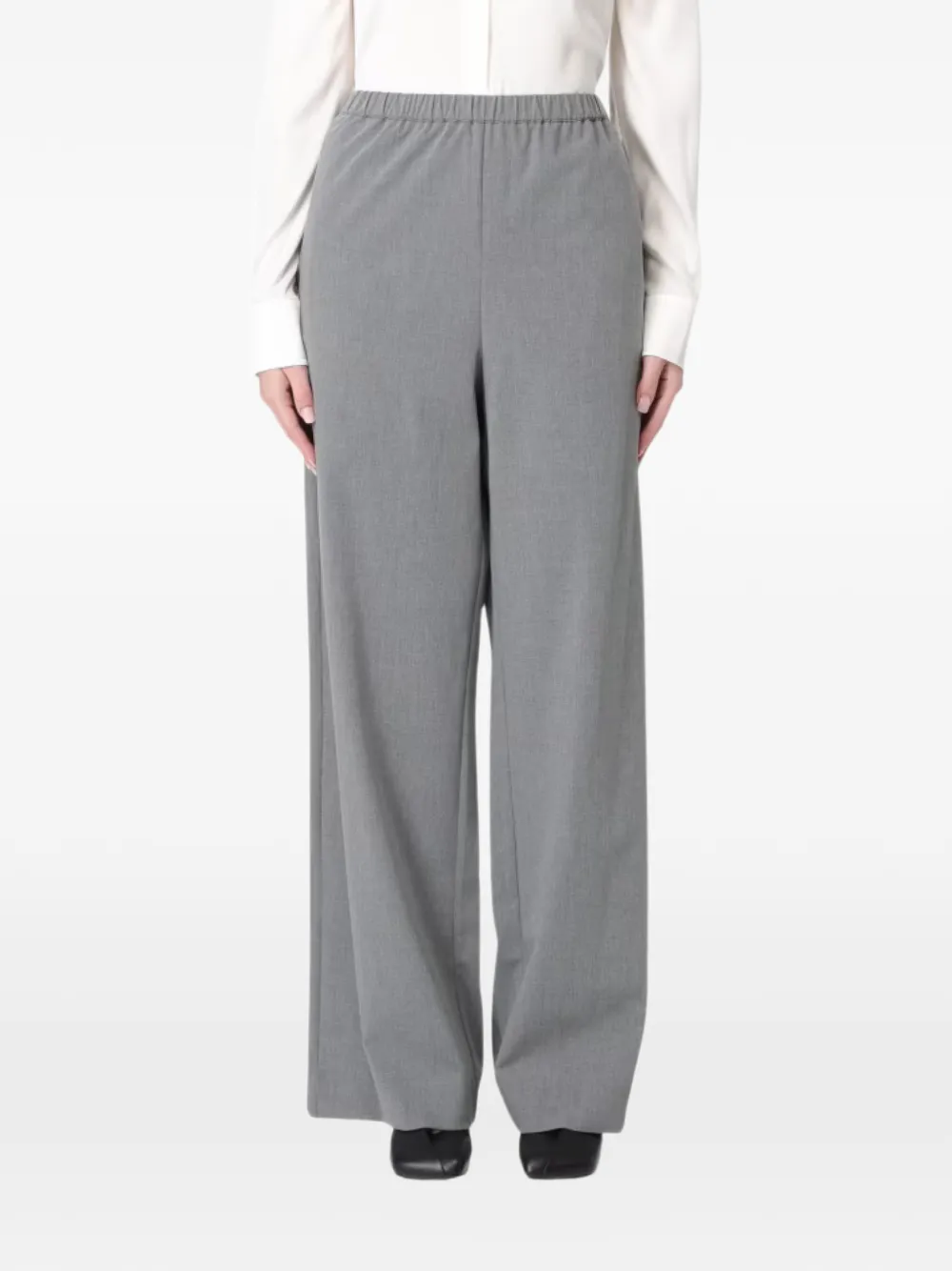 STAUD Denali straight-leg trousers - Grigio