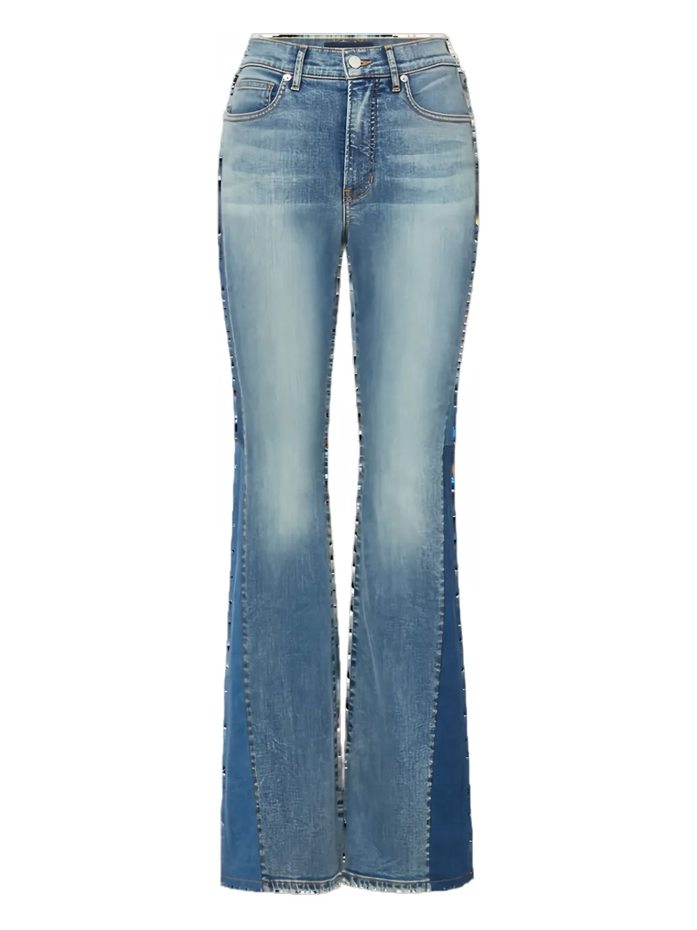 Veronica Beard Baverly contrast-stitching jeans | Blue | Image 1