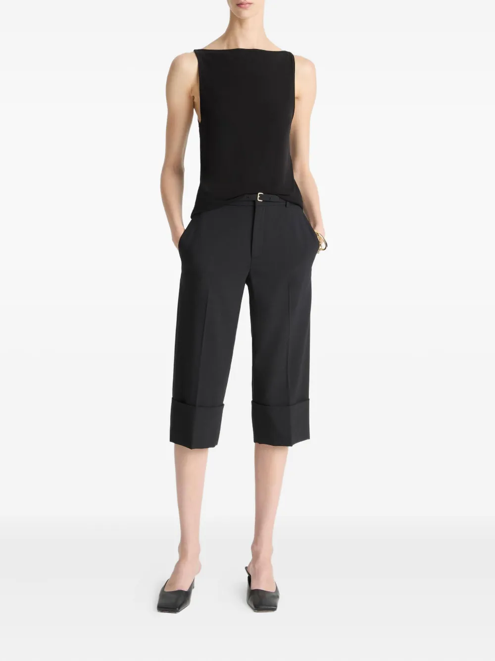 Vince boat-neck tank top | Vests & Tank Tops | Image 2