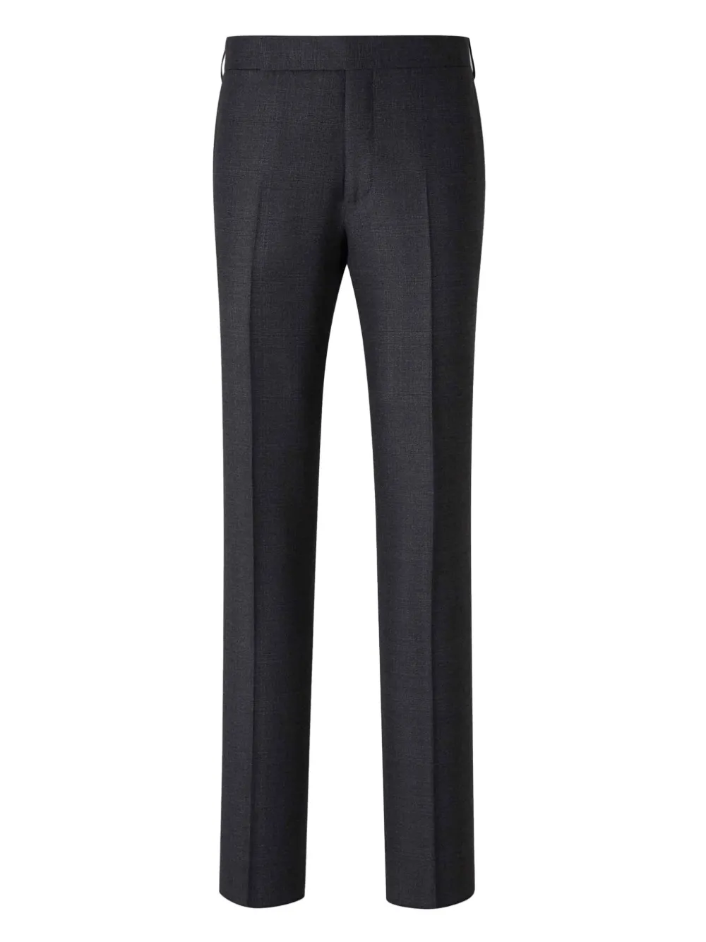 Lardini Geruit pak met textuur Blauw