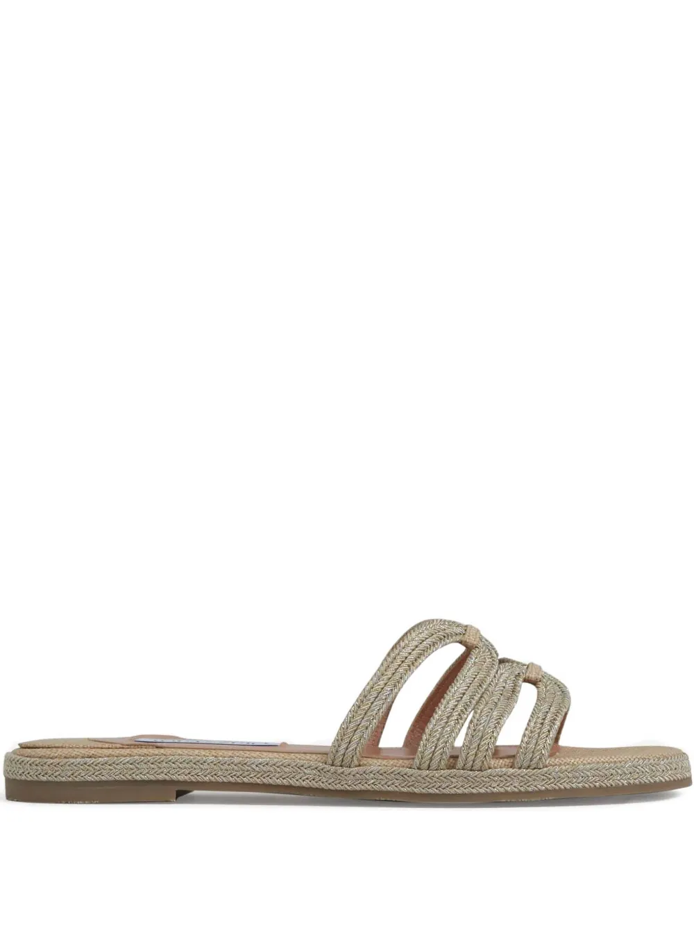 Aquazzura Playita slip-on sandals Neutrals