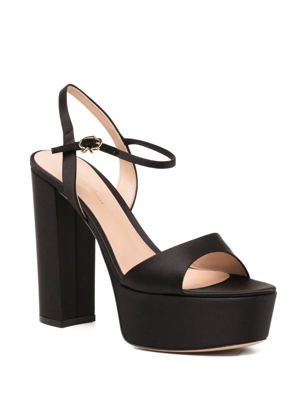Gianvito Rossi 130mm Marlena Sandals In Black