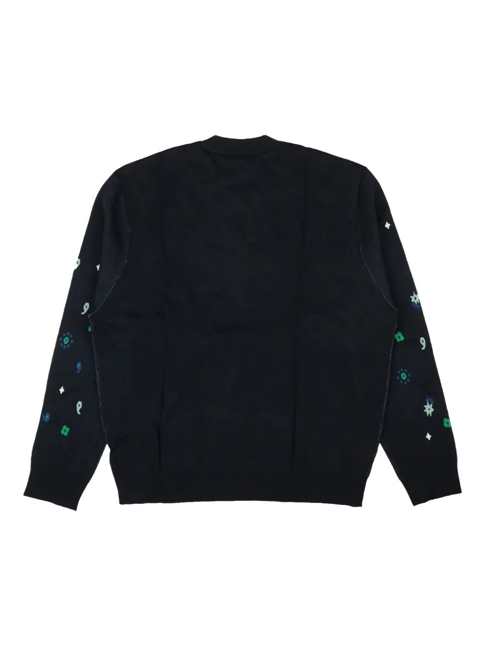 Opening Ceremony bandana-jacquard sweater - Zwart
