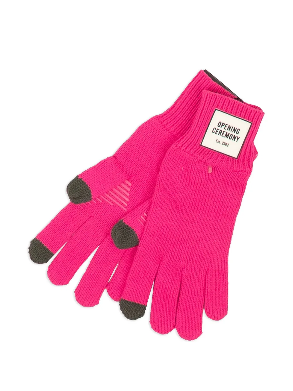 Oc Logo knitted "Pink" gloves