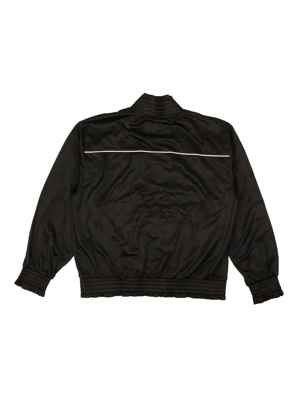 smocked-panel track jacket
