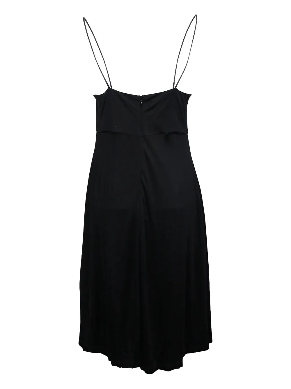Opening Ceremony keyhole spaghetti-straps dress - Zwart