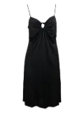 Opening Ceremony keyhole spaghetti-straps dress - Black