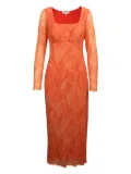 Opening Ceremony empire mesh dress - Orange