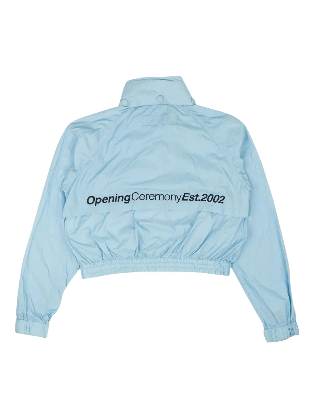 Opening Ceremony Baby cropped windbreaker Blauw