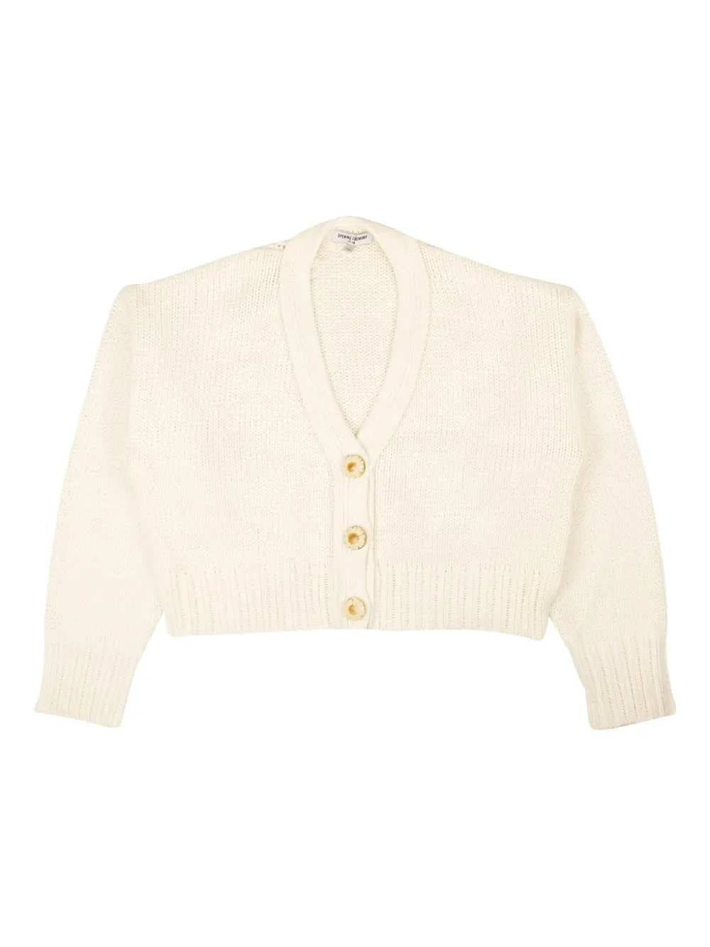 button-front knitted cardigan
