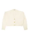 Opening Ceremony button-front knitted cardigan - Neutrals