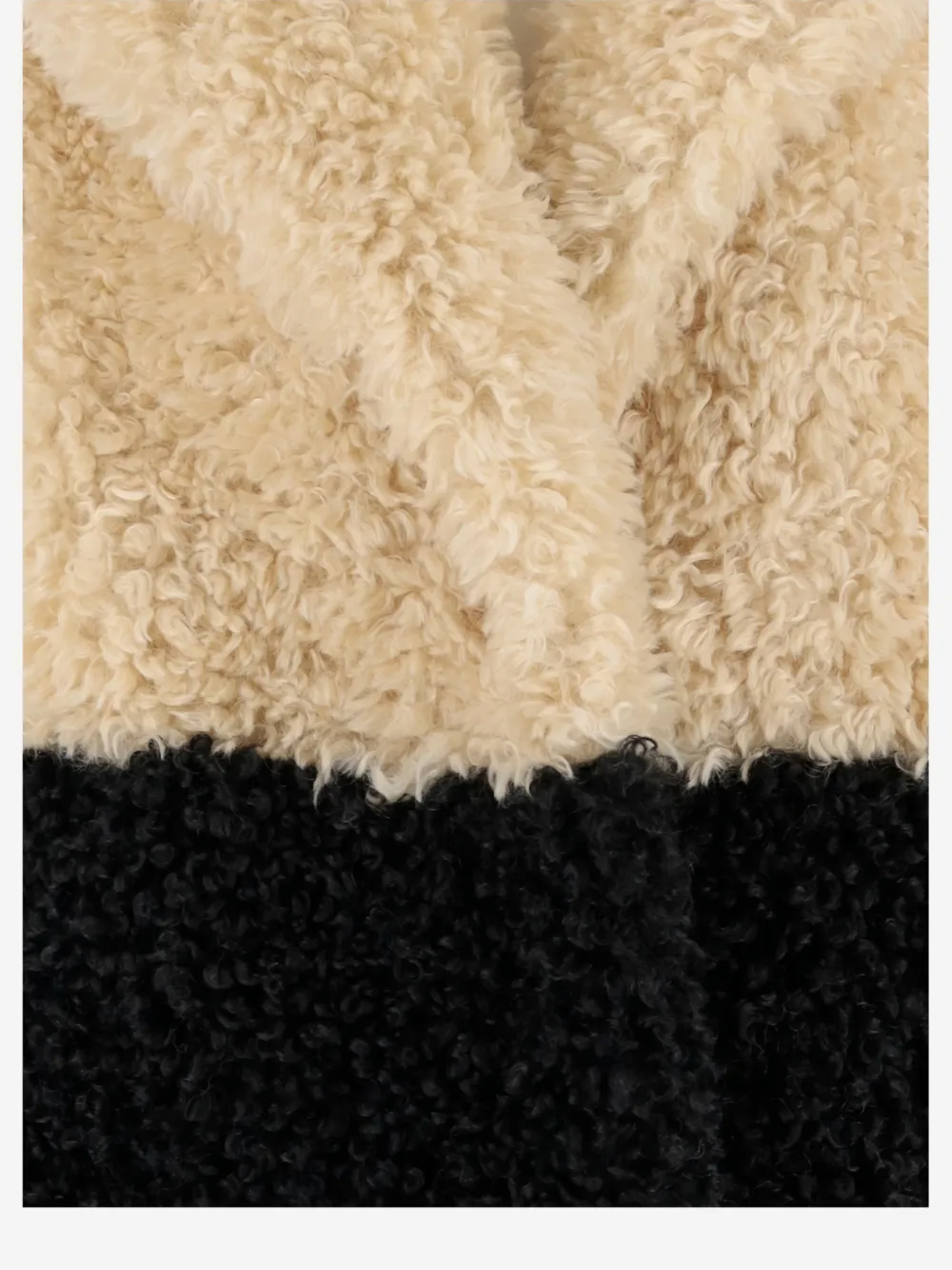 STAND STUDIO colour-block jacket Beige