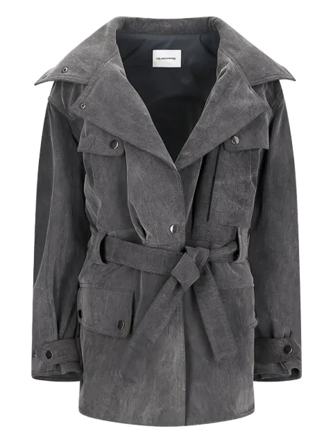 THE ANDAMANE belted cargo-pocket jacket