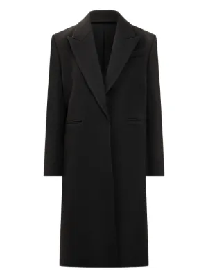 GIVENCHY 高級素材混紡 ベルテッド ロングコート ブラック 40 L相当 Givenchy Coats for Women | FARFETCH