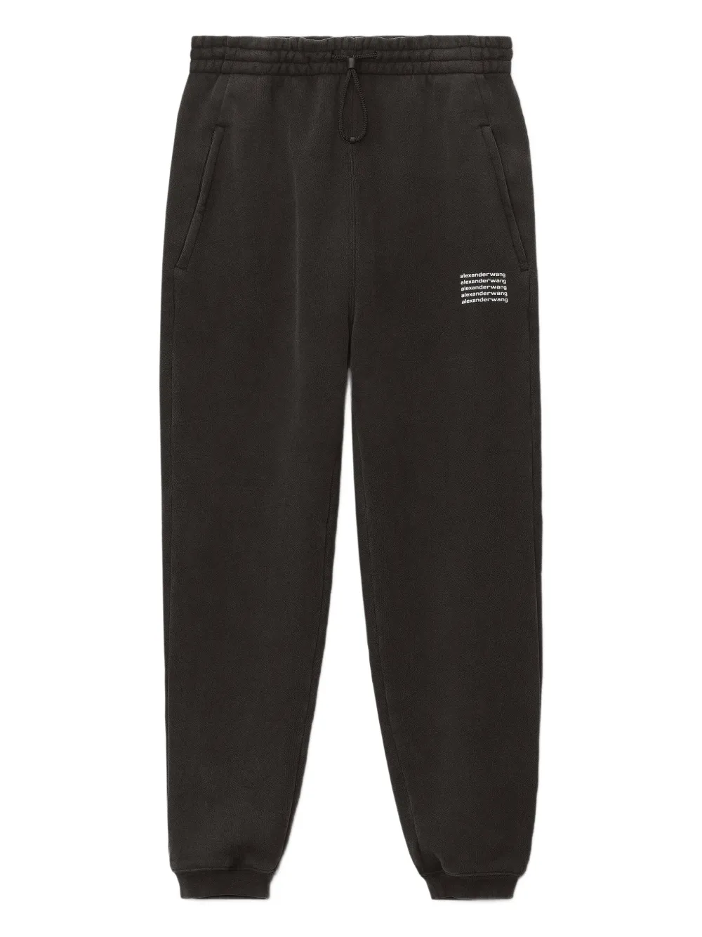 Alexander Wang drawstring-waist track pants | Black | Image 1