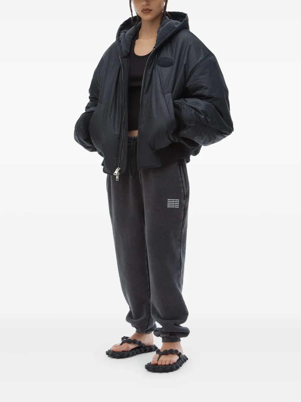 Alexander Wang drawstring-waist track pants | Sweatpants | Image 2