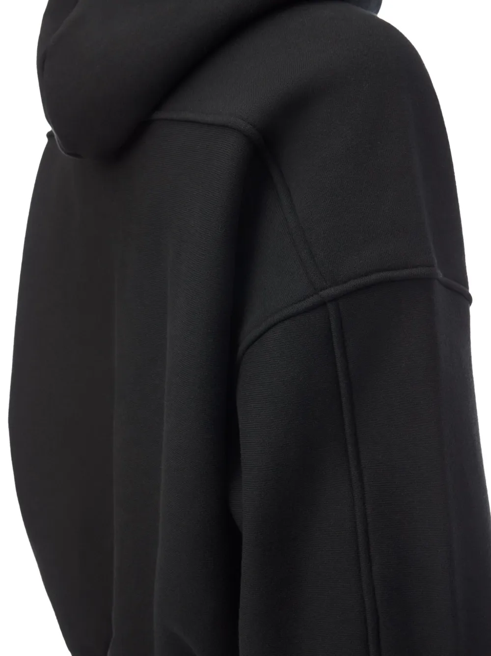Alexander Wang Puff Logo zip-up hoodie Zwart