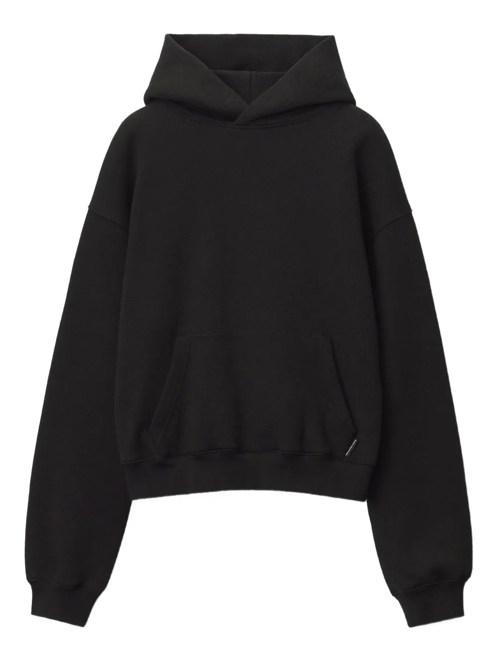 Alexander Wang logo-detail hoodie | Black | Image 1