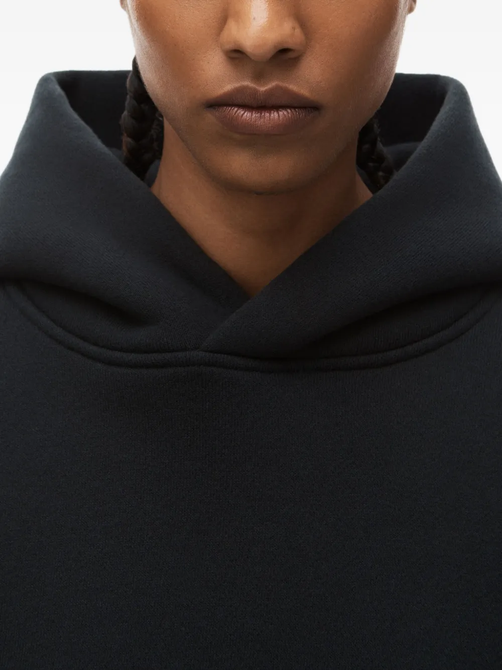 Alexander Wang Logo-detail Hoodie In Black