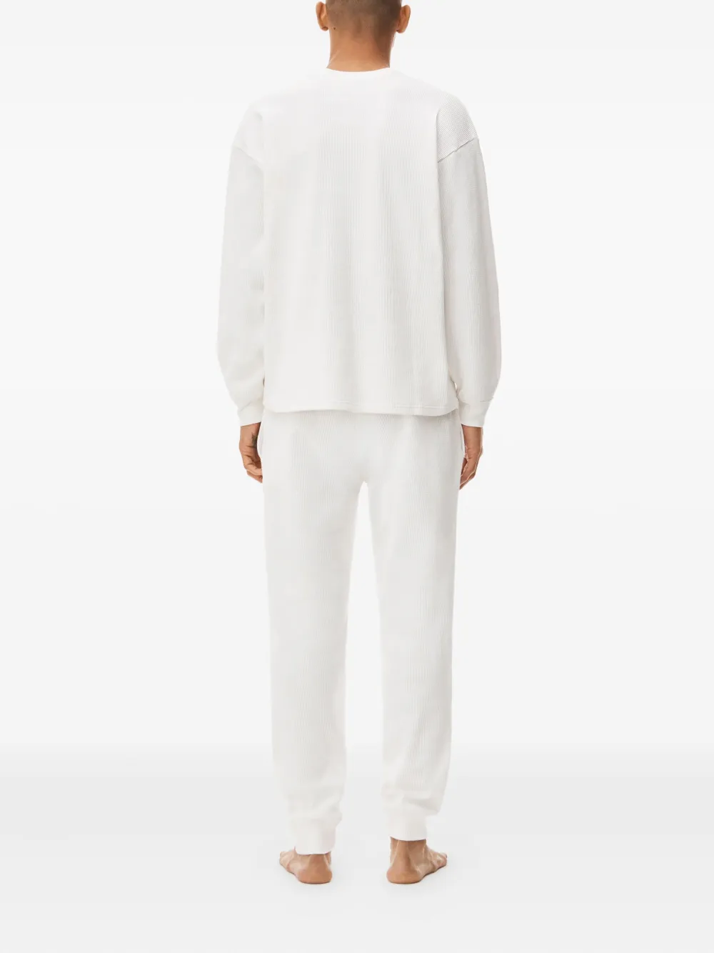 Alexander Wang waffle crew neck longsleeve T-shirt | T-Shirts | Image 2