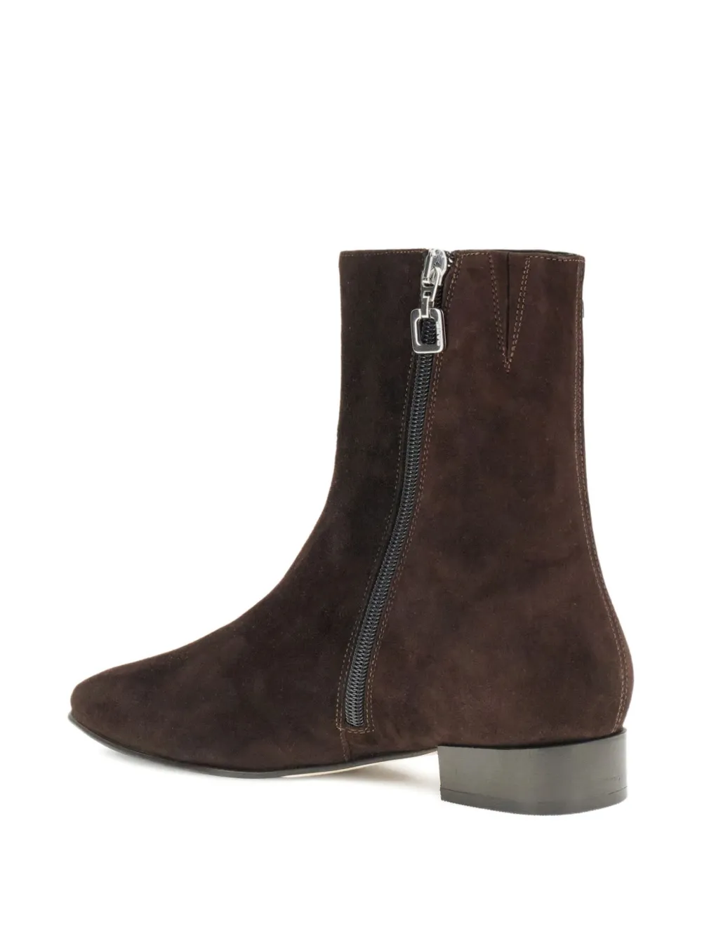 Carel Paris zip-detail suede boots Bruin